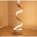 Modern LED Acrylic Lamp with Adjustable Three Color Dimming Gold / Style