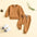 MonoAlphaEmbroid Set - Caramel / 70cm