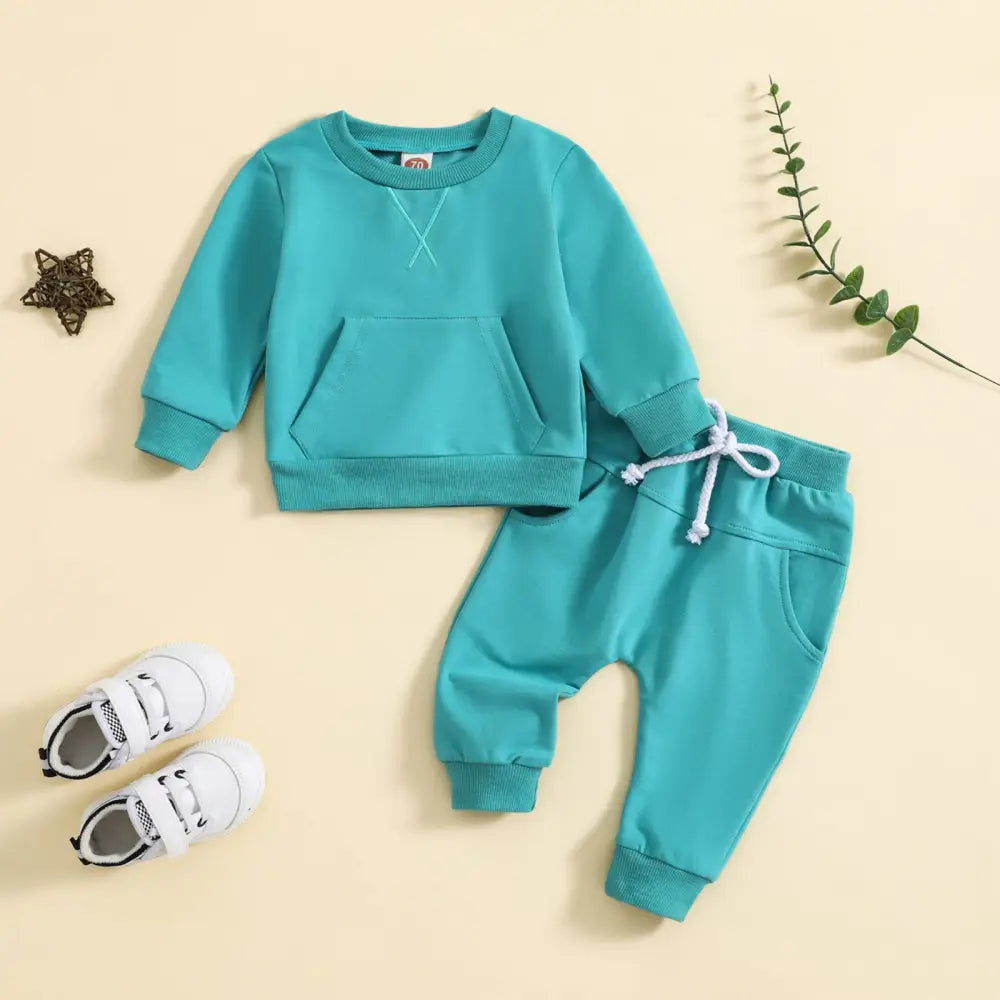 MonoAlphaEmbroid Set - Lake Green / 70cm