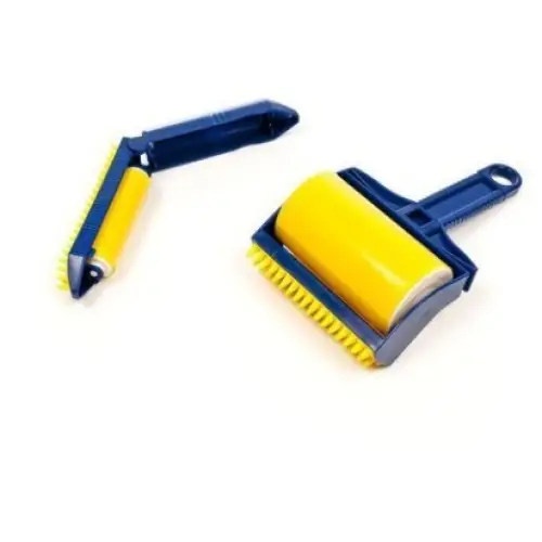 Multi Surface Sticky Roller for Pet Hair and Dust Removal Yellow