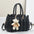 Multicolor Daily Outer Bag with Sandwich Pocket - Black / 28x14x18CM