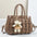 Multicolor Daily Outer Bag with Sandwich Pocket - Brown / 28x14x18CM