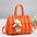 Multicolor Daily Outer Bag with Sandwich Pocket - Orange / 28x14x18CM
