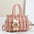 Multicolor Daily Outer Bag with Sandwich Pocket - Pink / 28x14x18CM
