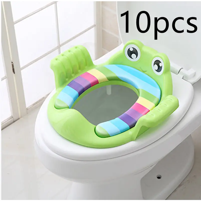 Non Slip Adjustable Baby Seat with Soft Burr Free PP Material Green 10pcs