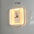 Nordic LED Wall Lamp in Gold or Black Round and Square Styles Golden square style110V