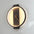 Nordic LED Wall Lamp in Gold or Black Round and Square Styles Black round style