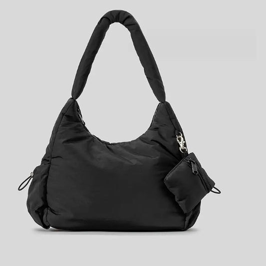 Nylon Single Shoulder Handbag for Leisure Travel