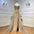 Ocean Chic Fishtail Dress - Caramel Color / XS