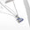 OceanGlow 18K Gold Necklace with Vibrant Shine - Steel Color Sea Fish N0401S