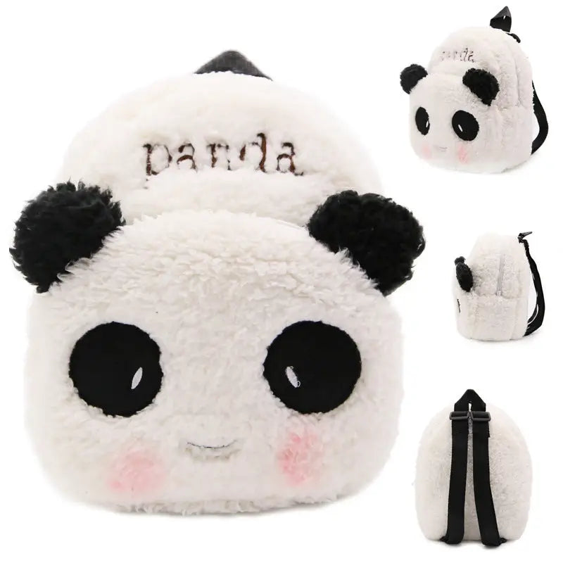 PandaPack: Fun & Durable School Backpack - Black ears
