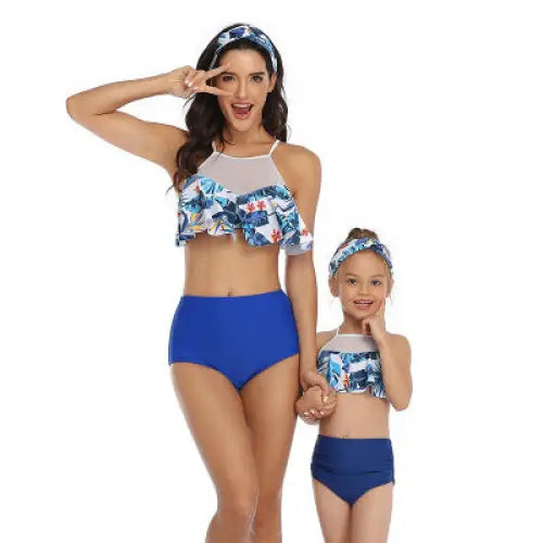 Parent-child bikini swimsuit - Style 6 / L