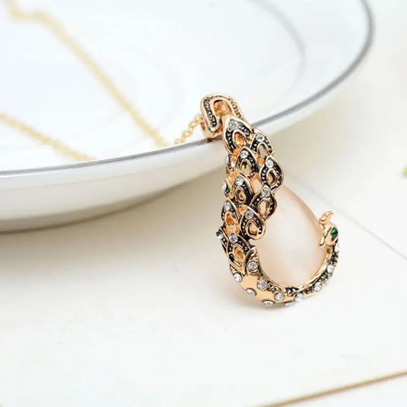 Peacock Gems Bridal Set
