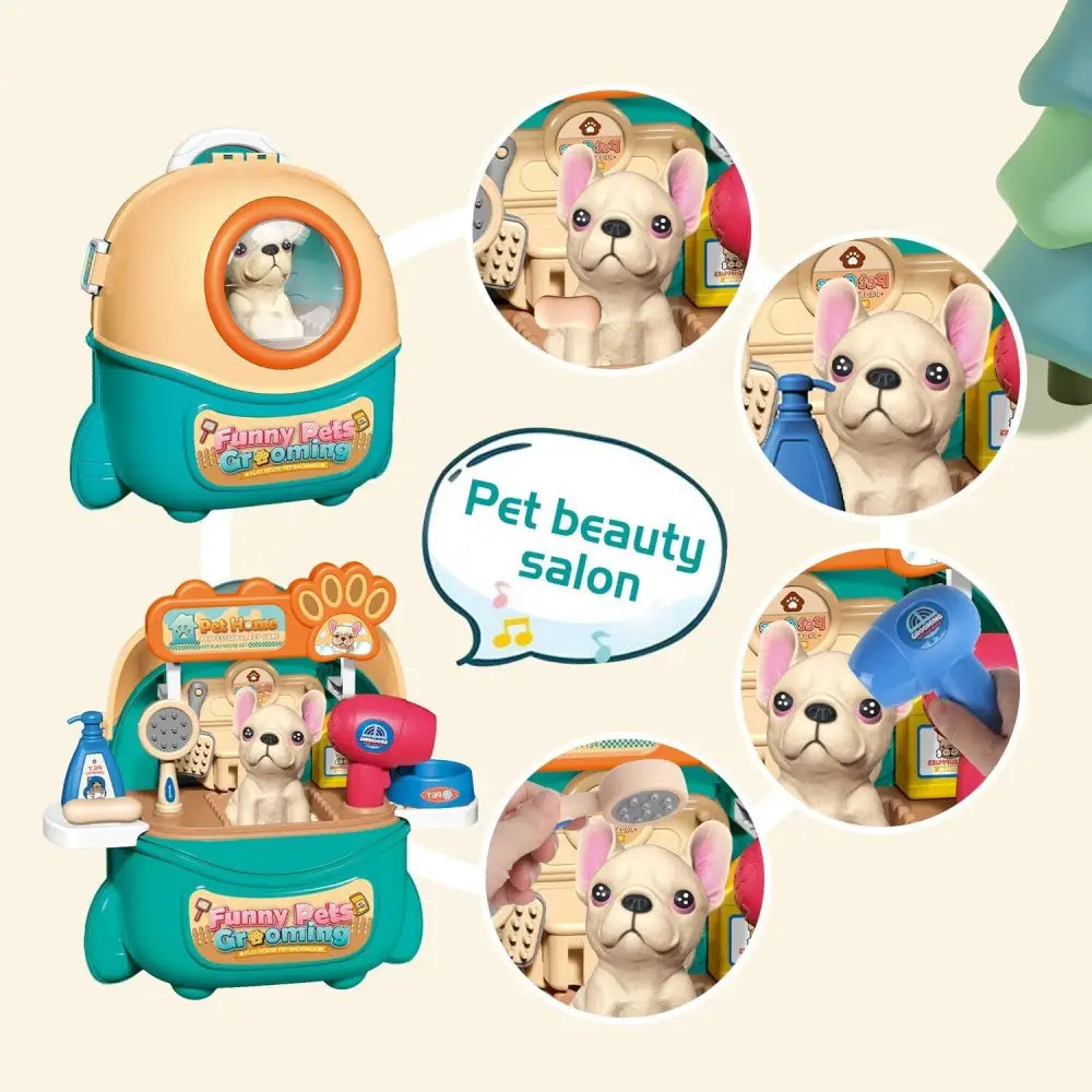 Pet Dog Care Play Set Doctor Kit for Kids YK6653 5