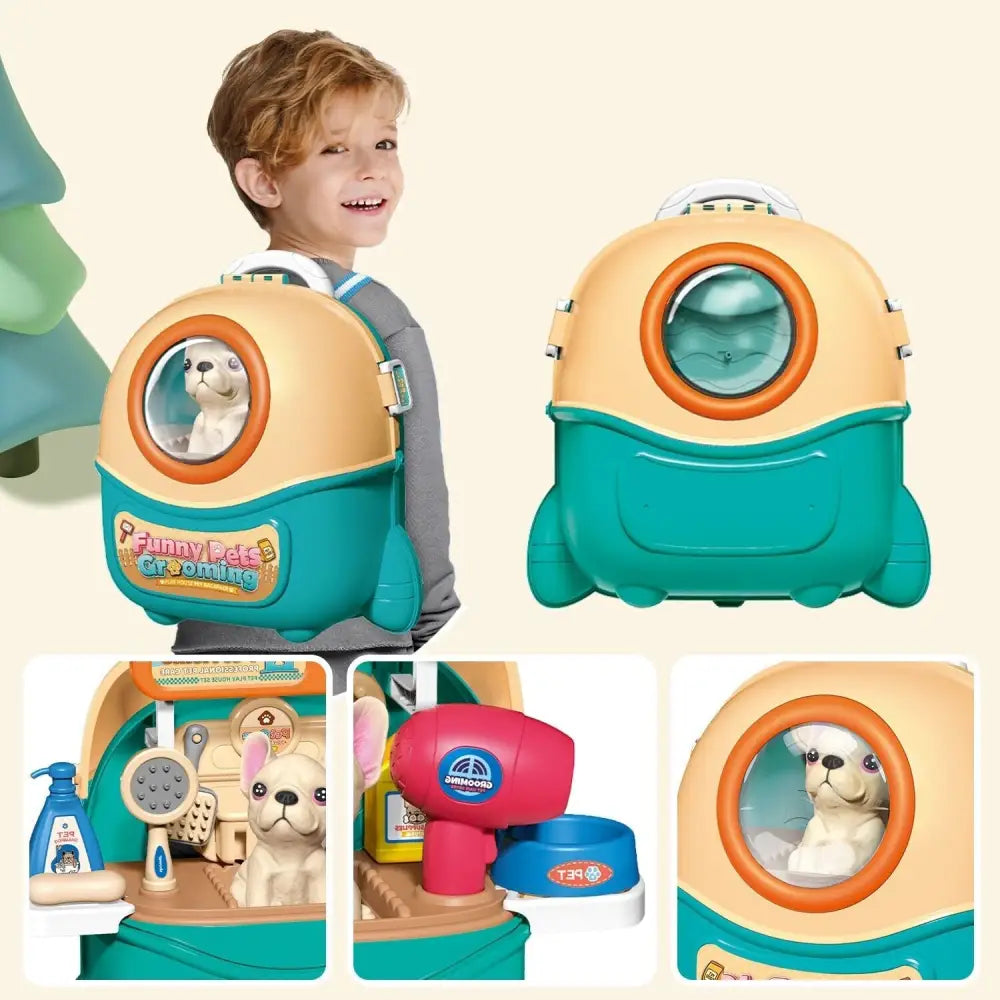 Pet Dog Care Play Set Doctor Kit for Kids YK6653 5