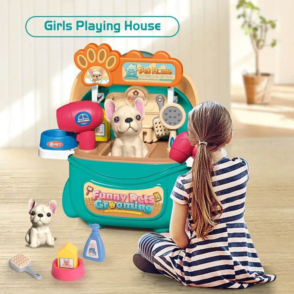 Pet Dog Care Play Set Doctor Kit for Kids YK6653 5