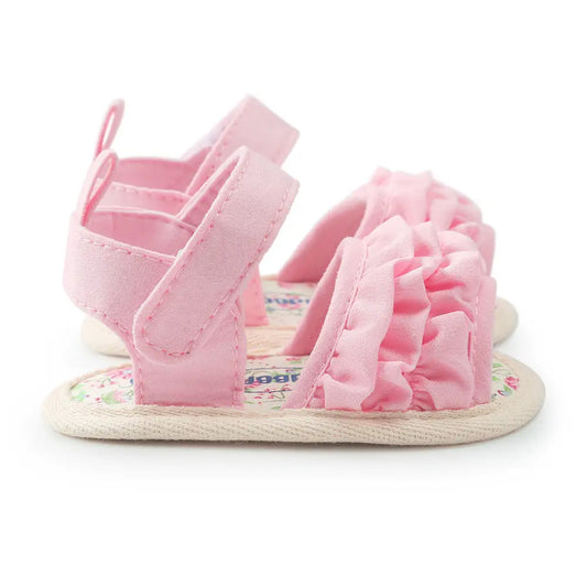 Petal Paws: Soft Sole Shoes for Baby Girls