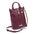 PG-396 PU Suitcase Square Vertical Shoulder Bag Multiple Colors - Vermilion