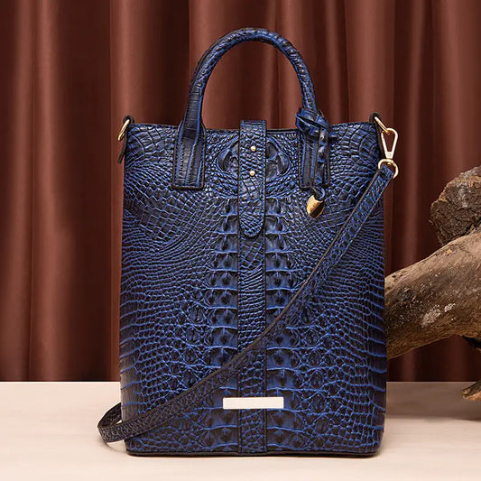 PG-396 PU Suitcase Square Vertical Shoulder Bag Multiple Colors