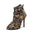 Plaid and Leopard Print Denim Shoes in Multiple Colors and Sizes - Leopard Print / 32