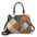 Plaid Lining Polyester Shoulder Bag with Adjustable Strap 36x26x13 cm - Color