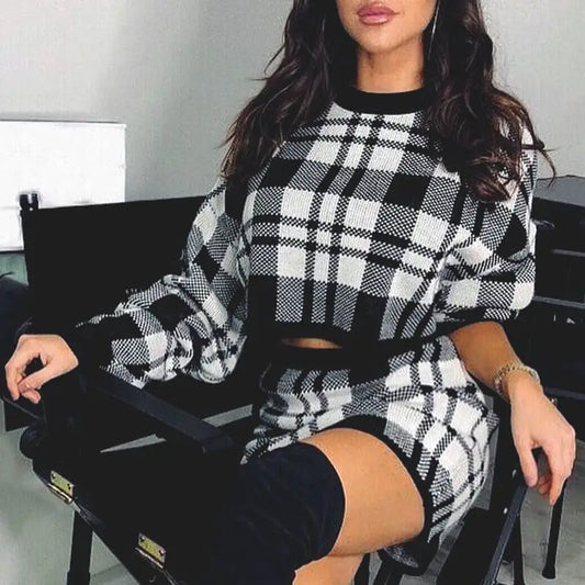 Plaid Power Suit