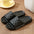 PlaidSilentSlippers - Black / 40to41 - 4