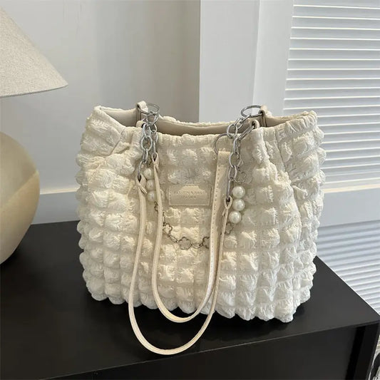 PleatEase Shoulder Bag