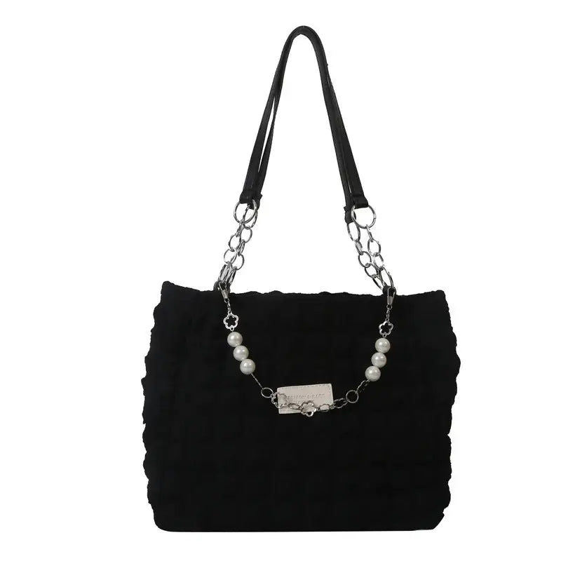 PleatEase Shoulder Bag
