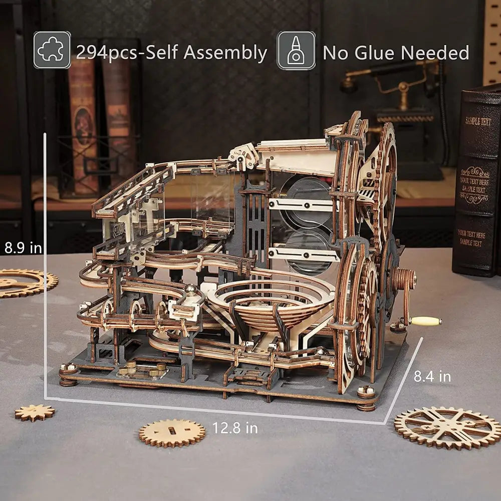 Plywood Model Kit with English Instructions and Accessories Without Wax LGA01 5
