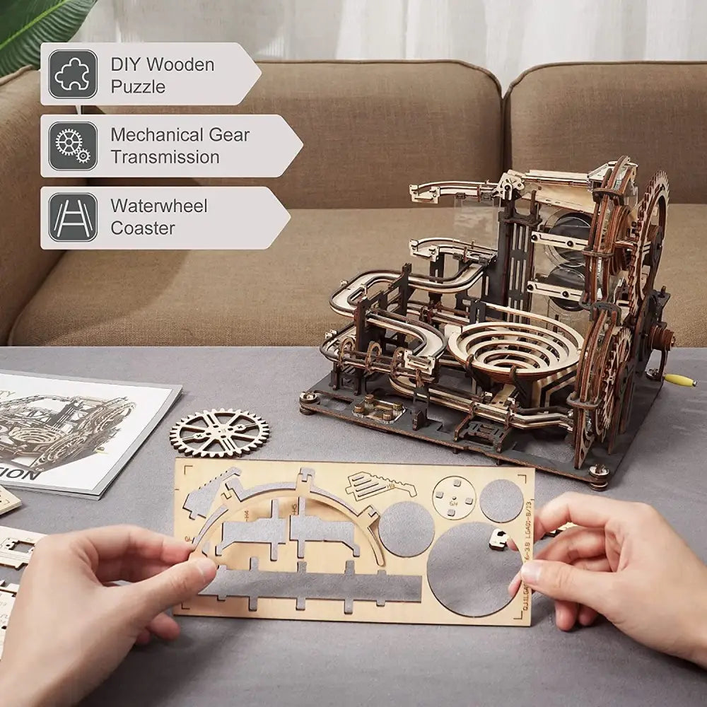 Plywood Model Kit with English Instructions and Accessories Without Wax LGA01 5