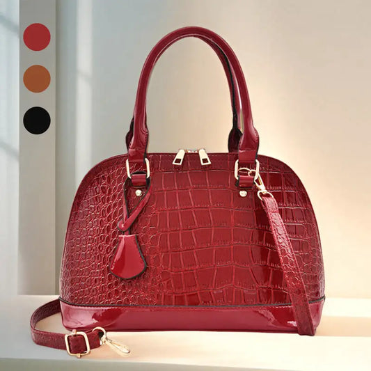 Polyester and PU Suitcase Shell Shape Packing Bag 22x30x15cm