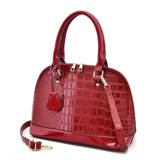 Polyester and PU Suitcase Shell Shape Packing Bag 22x30x15cm