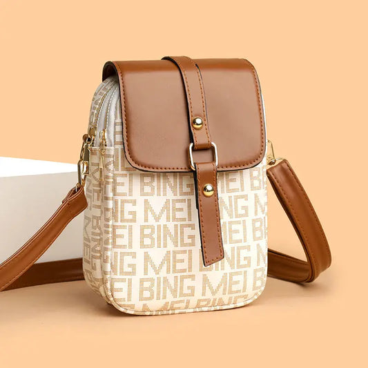 Polyester and PU Vertical Square Suitcase Packing Bag