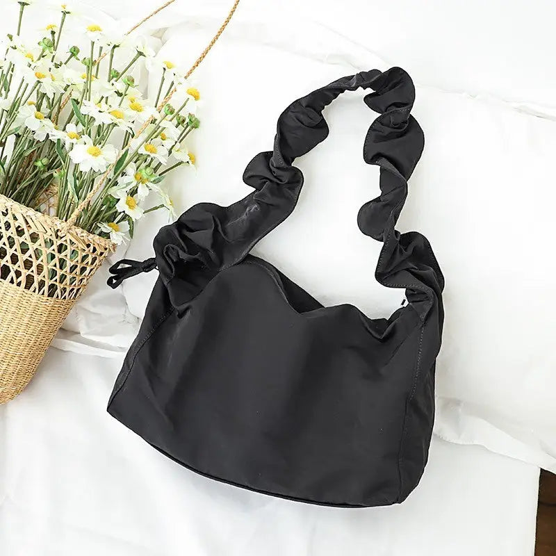 Polyester Cotton Daily Wear Lining in Multiple Colors and Styles - Style1Black