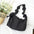 Polyester Cotton Daily Wear Lining in Multiple Colors and Styles - Style1Black