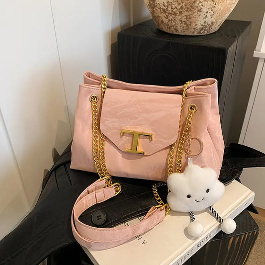 Polyester Fashion Bag with Optional Pendant in Multiple Colors