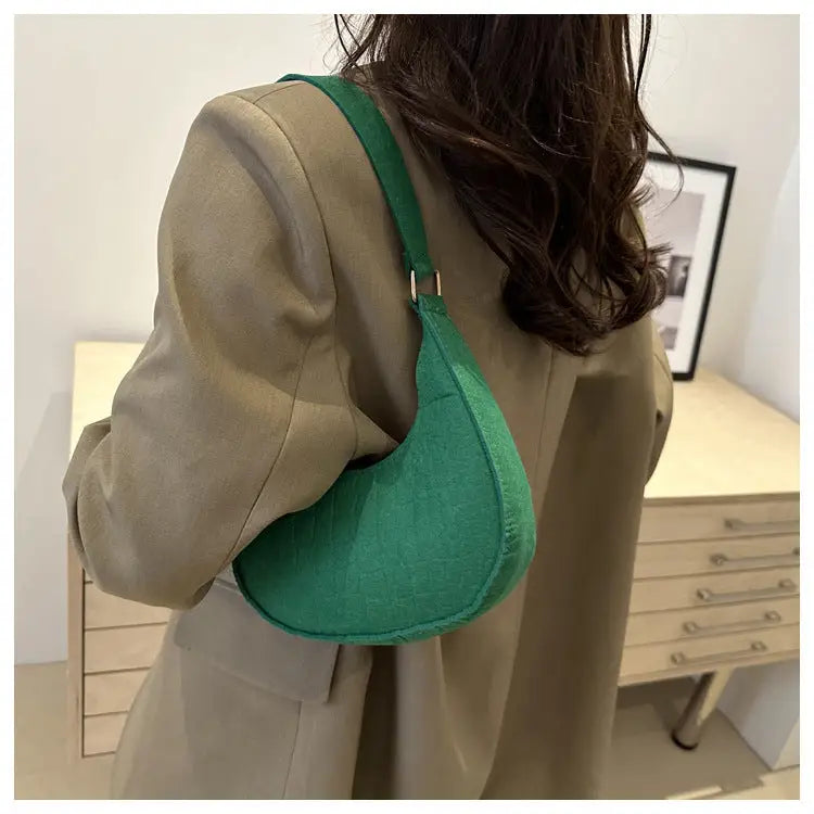 Polyester Felt Handbag in Multiple Colors Free Size