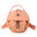 Polyester Lined Daily Bag in Multiple Soft Colors - Citrus Juice