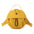 Polyester Lined Daily Bag in Multiple Soft Colors - Egg Yolk Tassel