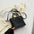 Polyester Strap Accessories with Multiple Color and Ornament Options - Black