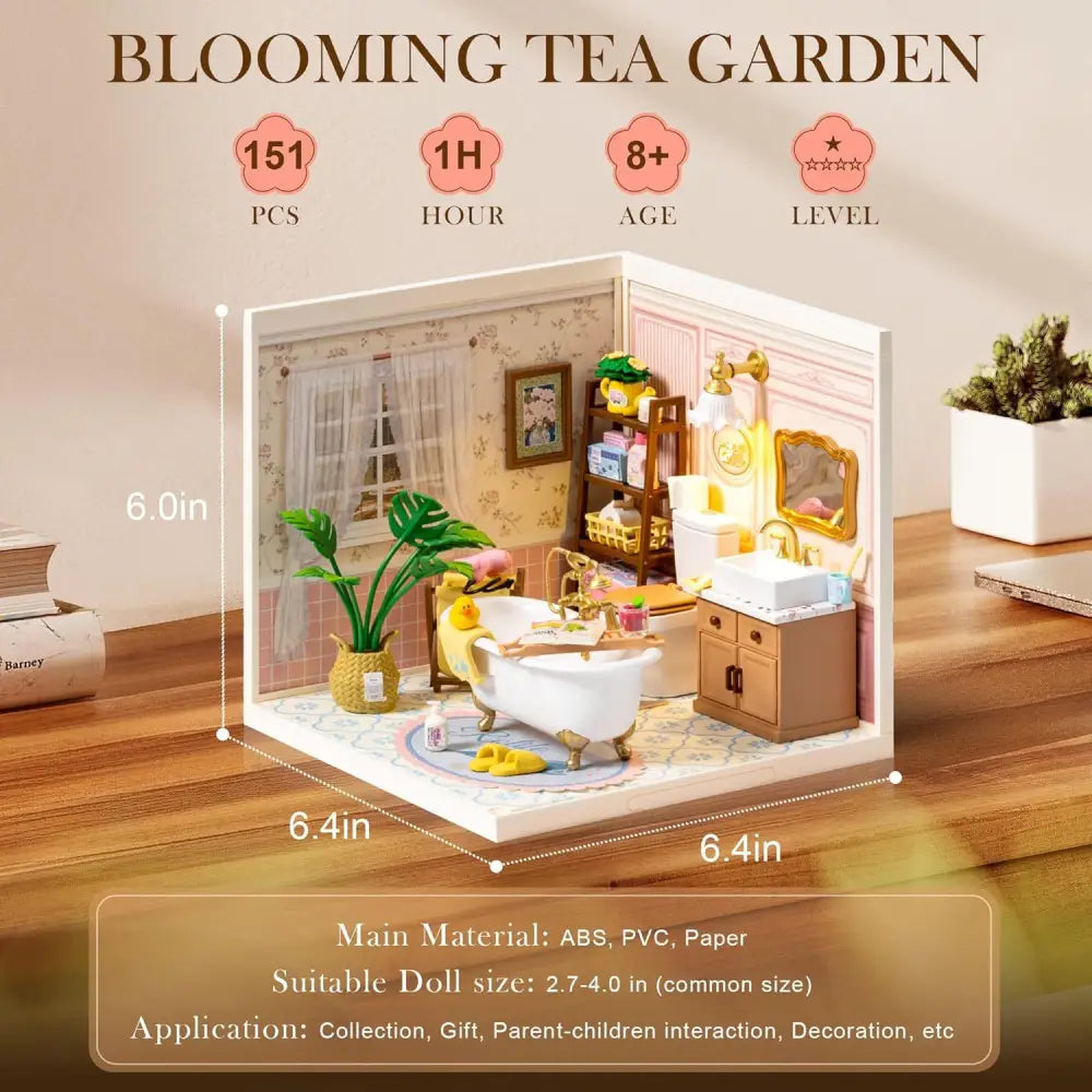 Pop Bubble Bathroom Spa Scene with Accessories and Bubble Bath DW014B 5