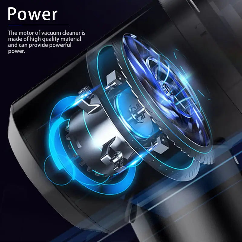 Portable Lithium Battery Car Vacuum Cleaner