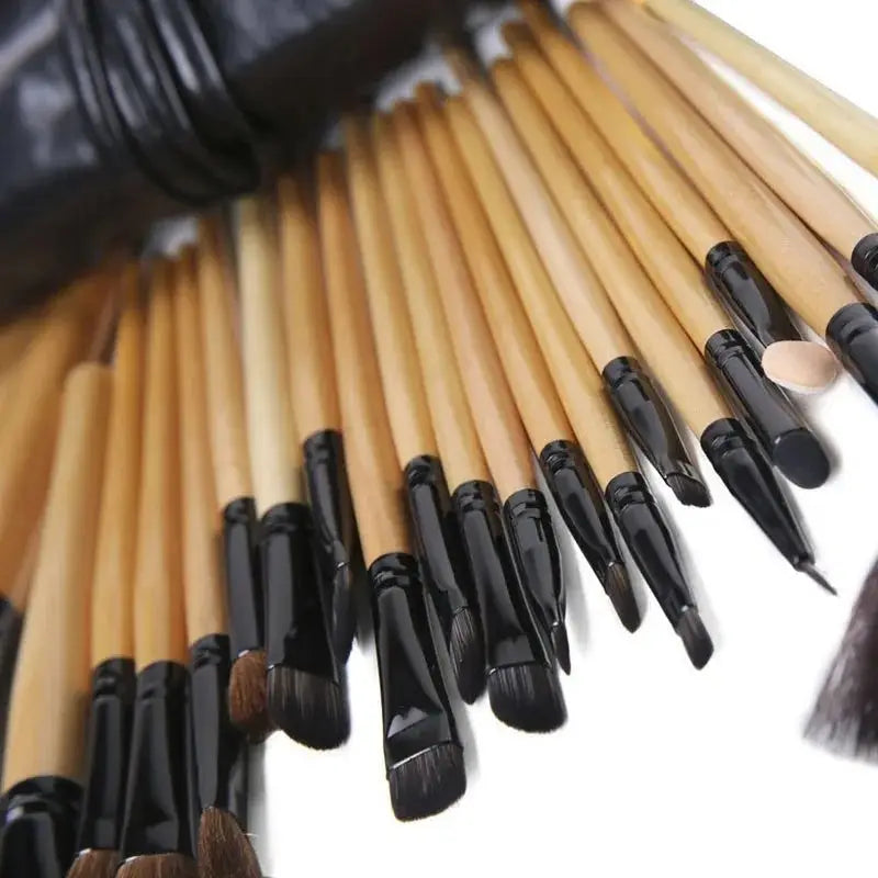 Portable Makeup Brush Set with Durable Protective Case default