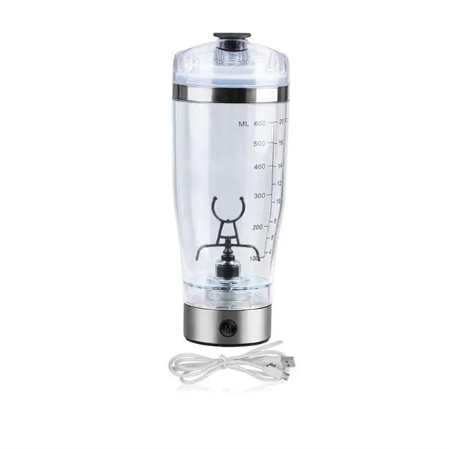 Portable Multi Purpose Mixer for Drinks and Shakes Rechargeable / USB / 600ml