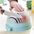 Portable Ultra Light Salad Cutter Bowl with Heat Collecting Filter Blue3pc