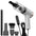 Portable Vacuum Cleaner for Home and Car with Five Accessories White