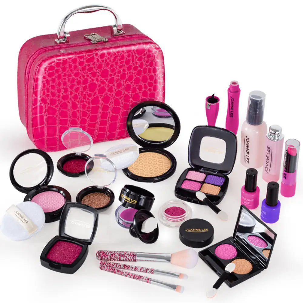 PrettyPlay Cosmetics Kit - Rose Red / 21PCS