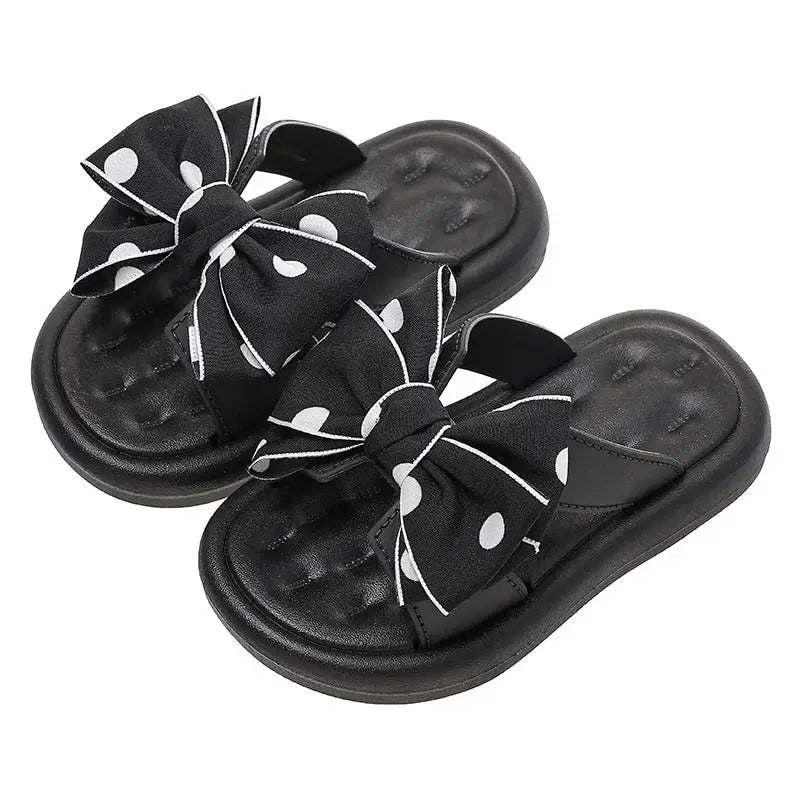 Princess Bowknot Slippers for Girls