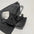 PU Leather Double Handle Zipper Tote Bag 39 x 29 x 13 cm - Black / No pendant